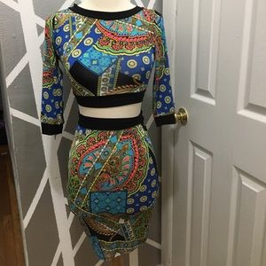 Skirt and Top - Two Piece